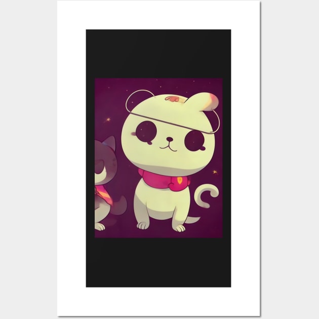 bee and puppycat Wall Art by ComicsFactory